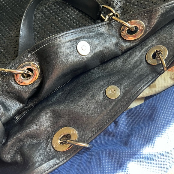 Christian Dior Woven Soft Lady Dior Tote & Matching Wallet! - Picture 9 of 12